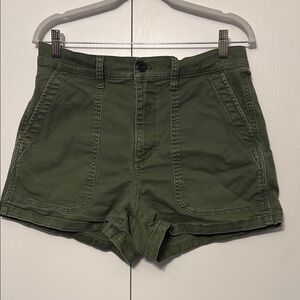 Madewell Green High Waisted Short 29